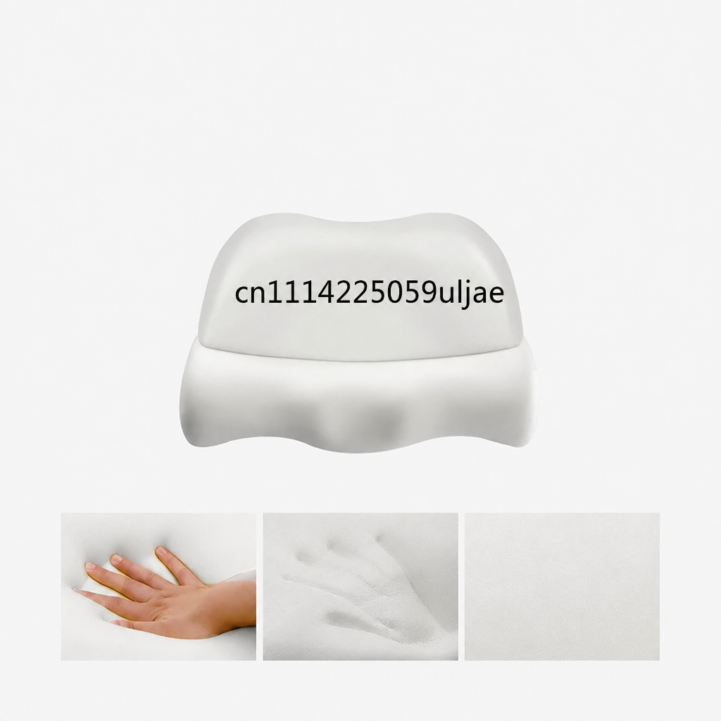 Poduszka Szyjna Ergonomiczna Ortopedyczna z Pianki Memory dla Śpiących na Boku - 4