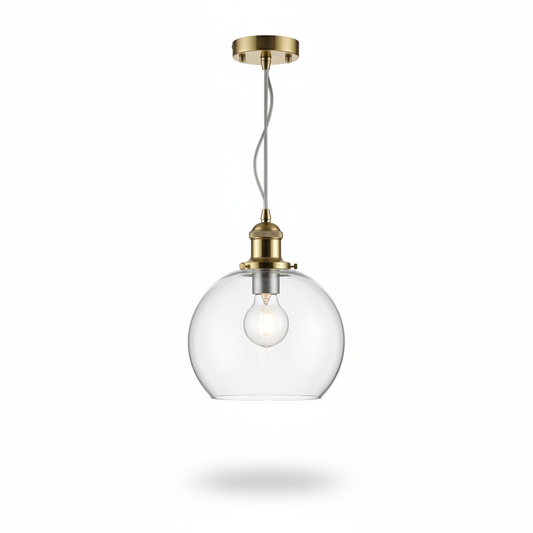 Lampa wisząca przezroczysta