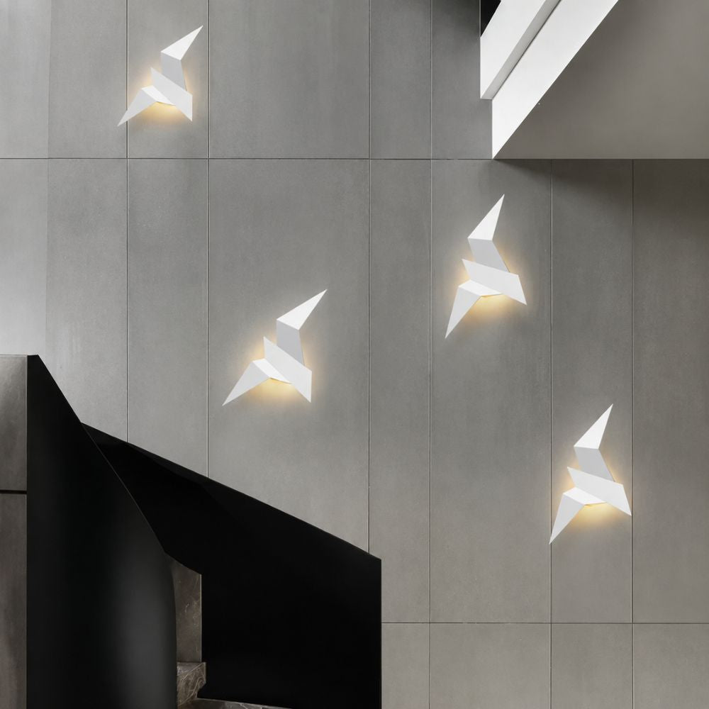 Lampa ścienna LED w kształcie ptaka – dekoracyjne oświetlenie ścienne